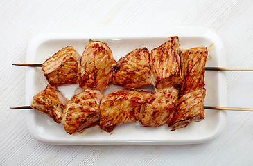 Image showing grilled pork meat