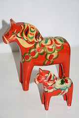 Image showing Dala horses