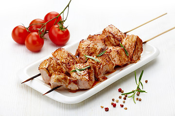 Image showing grilled pork meat