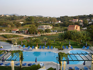 Image showing View of a Swimming Pool