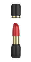 Image showing Red lipstick