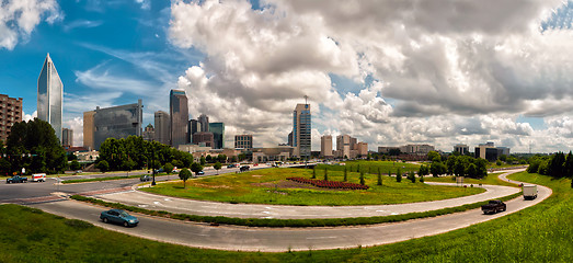 Image showing Skyline of Charlotte Towers