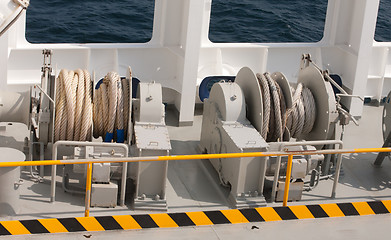 Image showing winch