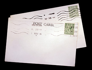 Image showing Two British Postcards
