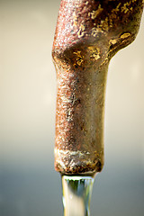 Image showing old faucet