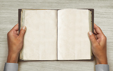 Image showing opened book