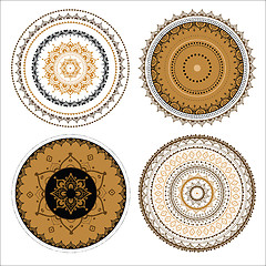 Image showing Mandala set.