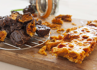 Image showing Chocolate Honeycomb