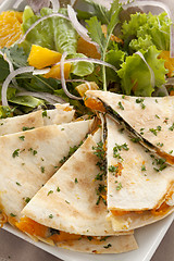 Image showing Pumpkin Quesadilla