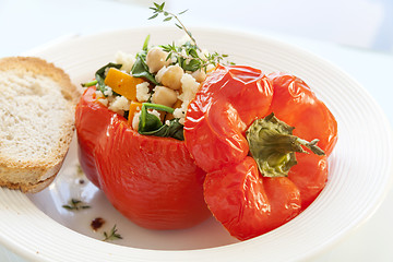 Image showing Roasted Stuffed Pepper