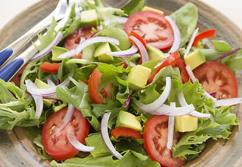 Image showing Tossed Garden Salad