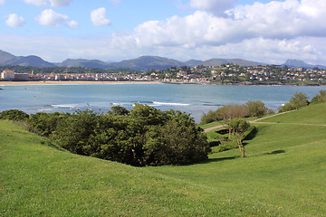 Image showing landscape of seaside