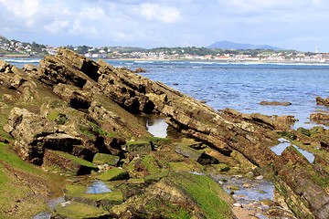 Image showing rocks by the sea