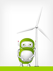 Image showing Green Robot