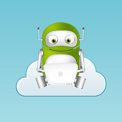 Image showing Green Robot