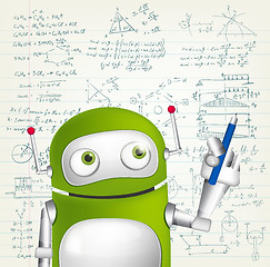 Image showing Green Robot