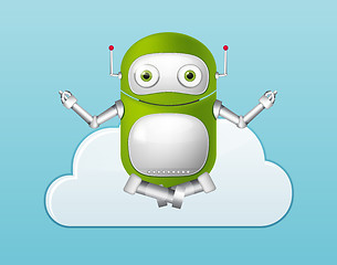 Image showing Green Robot