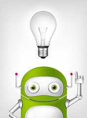 Image showing Green Robot