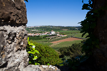 Image showing View of Sanctuary of the Lord Jesus da Pedra