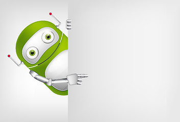 Image showing Green Robot