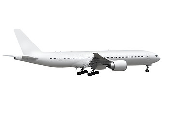 Image showing airplane on white background