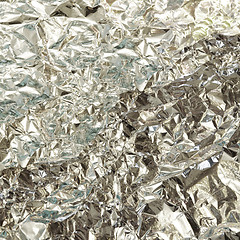 Image showing silver foil texture