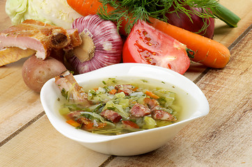 Image showing Cabbage Soup