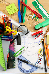 Image showing School Supplies