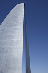 Image showing Close up on The Arch at St. Louis