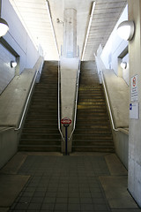 Image showing Subway Stairs