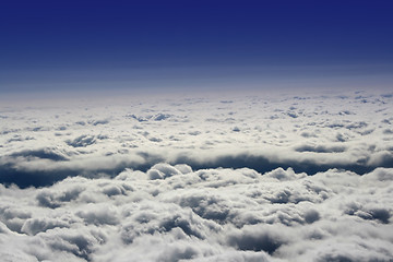 Image showing Clouds from the Plane