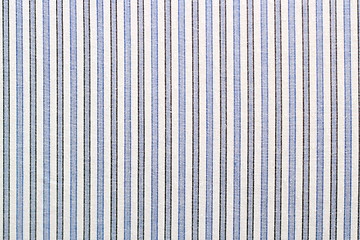 Image showing closeup of striped fabric