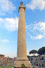 Image showing Traian Column in Rome