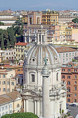 Image showing Up view of Rome