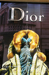 Image showing Christian Dior fashion shop