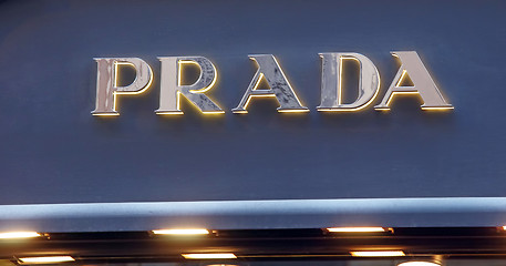 Image showing Prada shop