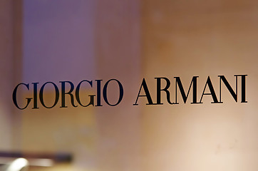 Image showing Giorgio Armani shop