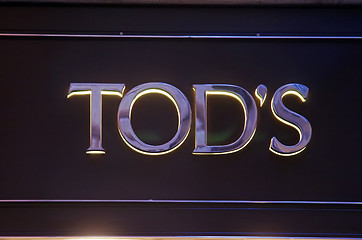 Image showing Tod's fashion store