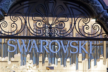 Image showing Swarovski shop