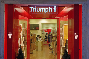 Image showing Triumph lingerie shop