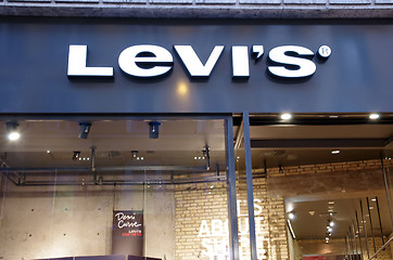 Image showing Levi`s shop