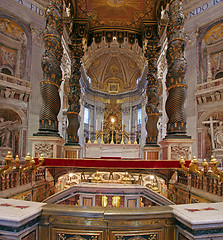 Image showing Bernini's Baldacchino