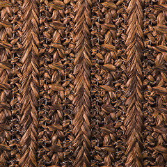 Image showing Wicker pattern background 