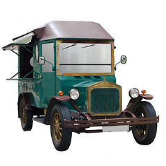Image showing Old classic van