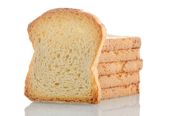 Image showing Golden brown toast