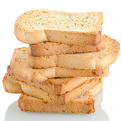 Image showing Golden brown toast