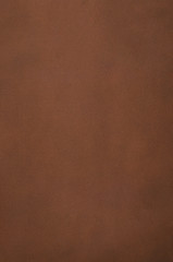 Image showing Brown leather texture closeup