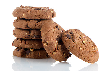 Image showing Chocolate chip cookies