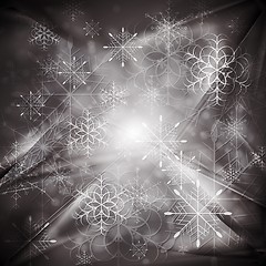 Image showing Abstract X-mas background. Vector illustration