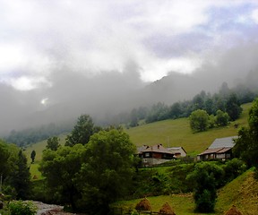 Image showing Storm in the Mountains